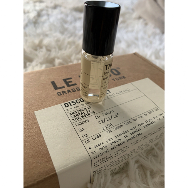 ルラボ　テノアール29 lelabo 5ml コスメ/美容の香水(ユニセックス)の商品写真