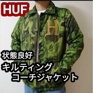 ハフ huf ナイロンジャケット　迷彩　Mサイズ　美品