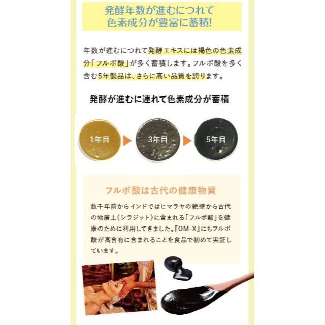 購入 健康維持＆美容効果に抜群の生酵素❤️OMX3年発酵 ダイエット食品