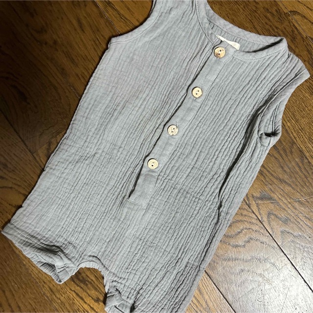 Caramel baby&child (キャラメルベビー&チャイルド)のOAT children Muslin rompers ロンパース キッズ/ベビー/マタニティのベビー服(~85cm)(ロンパース)の商品写真