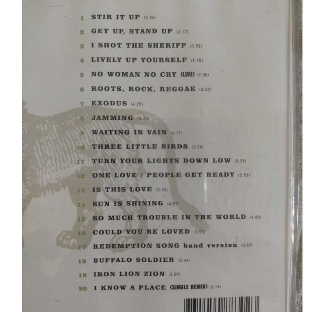 ボブ・マーリー　ONE LOVE CD　海外盤 エンタメ/ホビーのCD(ワールドミュージック)の商品写真