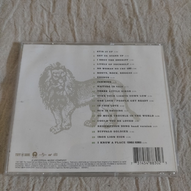 ボブ・マーリー　ONE LOVE CD　海外盤 エンタメ/ホビーのCD(ワールドミュージック)の商品写真