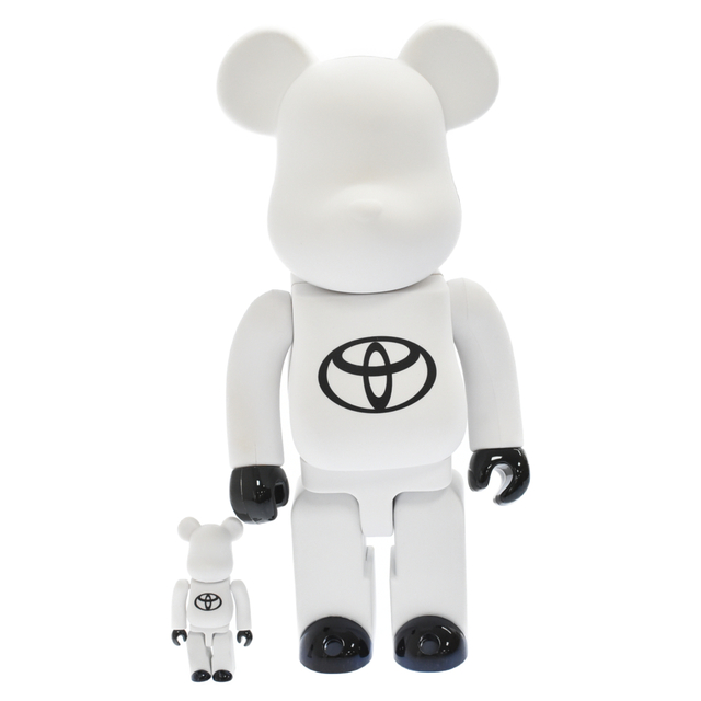 国産即納 BE@RBRICK ベアブリックTOYOTA トヨタ100%  400%セットの通販 by 24時間以内発送、本人確認済｜ラクマ 