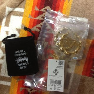 ステューシー(STUSSY)のstussy womenピアス新品GD(ピアス)