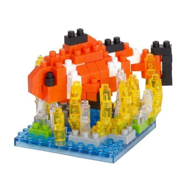 Kawada - 新品 ナノブロック カクレクマノミ(熱帯魚) nanoblock 未使用