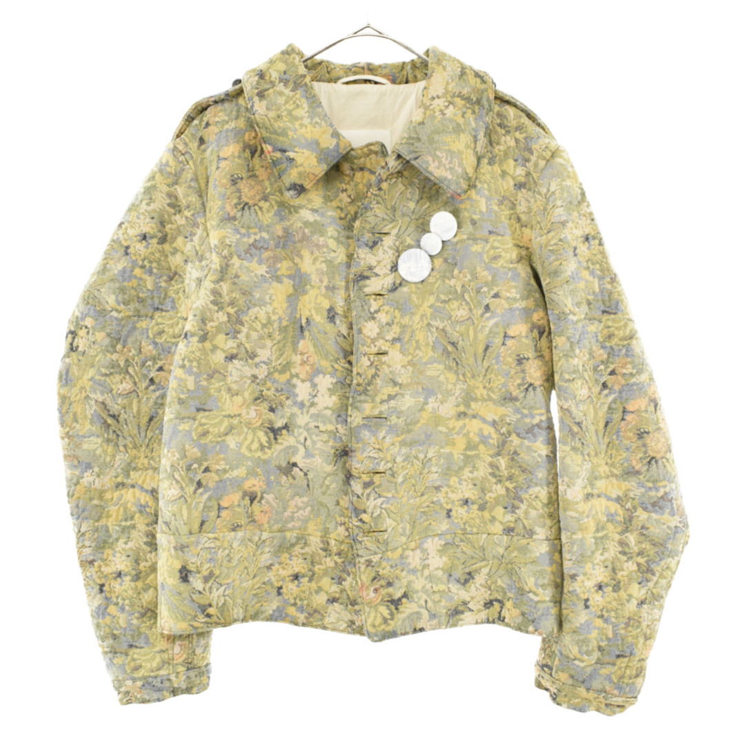 Martin Margiela 10 マルタンマルジェラ 22SS BROCADE ESSORAGE JACKET S30AM0549 ブロケード エンブロイダリー フローラルジャケット マルチカラー