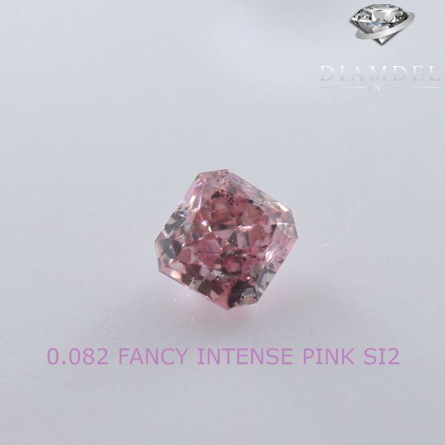 ピンクダイヤモンドルース/ F.INTENSE PINK/ 0.082 ct.