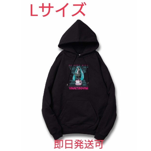 vaultroom × HATSUNE MIKU HOODIE 黒 L