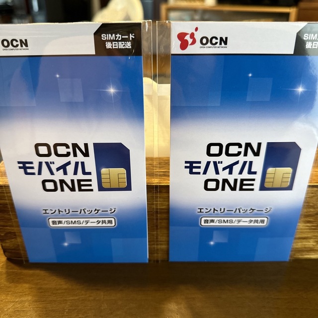 OCN モバイル ONE  エントリーパッケージ 1枚 スマホ/家電/カメラのスマートフォン/携帯電話(その他)の商品写真