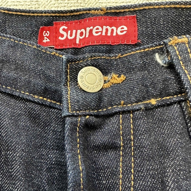 supreme デニム