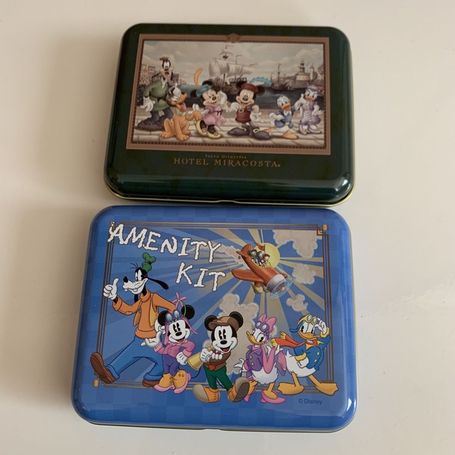 Disney(ディズニー)のディズニー ミラコスタ　アンバサダー　アメニティ　缶　 エンタメ/ホビーのおもちゃ/ぬいぐるみ(キャラクターグッズ)の商品写真