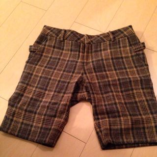 アングリッド(Ungrid)のチェックハーフパンツ【ungrid】(ハーフパンツ)