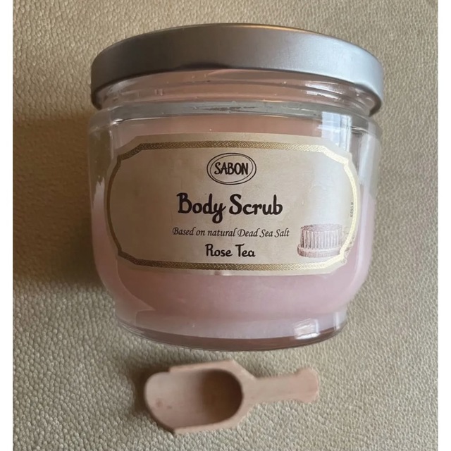 SABON(サボン)の●SABON  ボディスクラブ　ローズティー　600g コスメ/美容のボディケア(ボディスクラブ)の商品写真