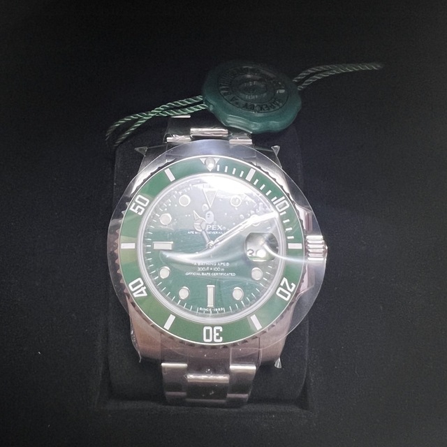 BAPE A BATHING APE TYPE 1 BAPEX green