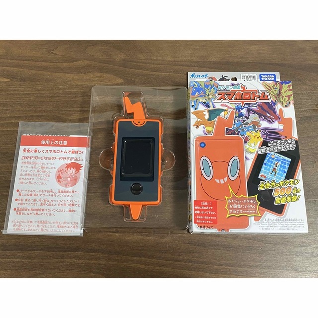 Takara Tomy(タカラトミー)の美品　スマホロトム　ポケモン図鑑　データ消去済み　ポケットモンスター エンタメ/ホビーのゲームソフト/ゲーム機本体(携帯用ゲーム機本体)の商品写真