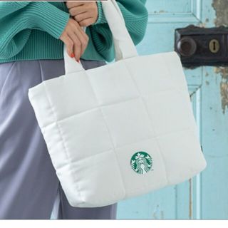 スターバックス(Starbucks)のスターバックス キルティングトートバッグ(トートバッグ)