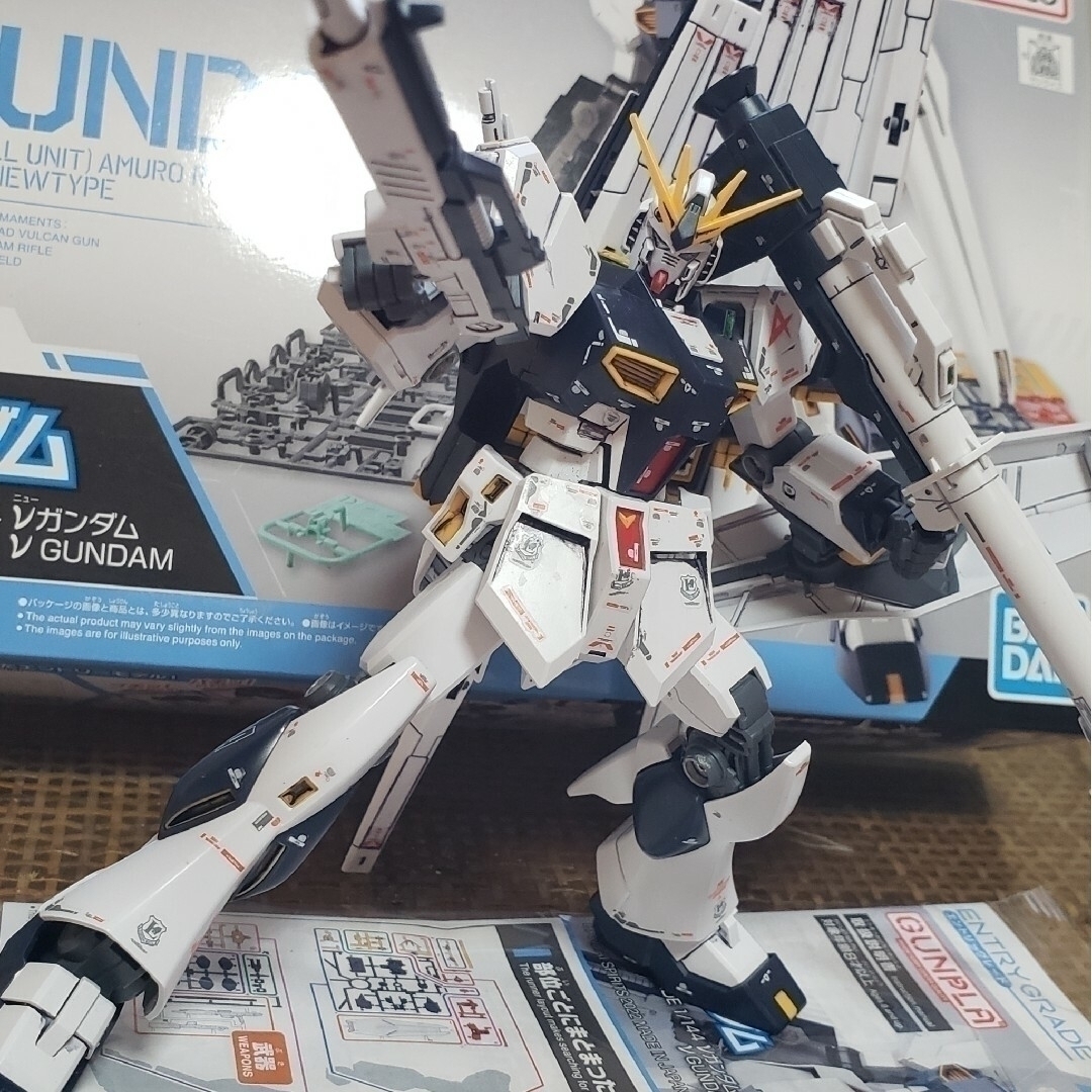 EG+HG+RG混合 BANDAI バンダイ νガンダム ニュー GUNDAM