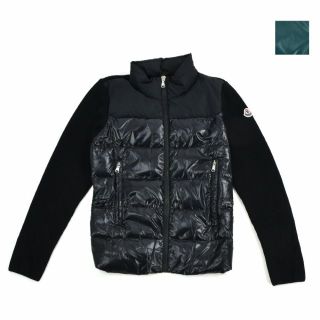 モンクレール(MONCLER)の【GREEN】モンクレール ジップアップカーディガン(カーディガン)