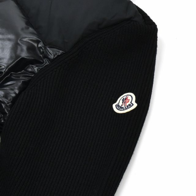 MONCLER - 【BLACK】モンクレール ジップアップカーディガンの通販 by