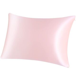 【色: ピンク】PiccoCasa シルク枕カバー 100%蚕糸 絹 シルクまく(シーツ/カバー)