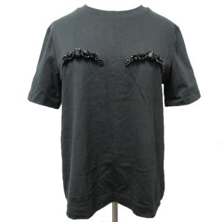 エイチアンドエム(H&M)のエイチ&エム H&M ×Simone Rocha コラボ Tシャツ 黒 XS(シャツ/ブラウス(長袖/七分))