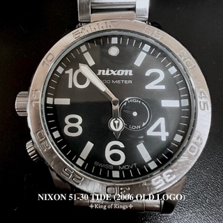 NIXON - NIXON 51-30 TIDE レア初回版完動品 (2006年ロゴ) ニクソン