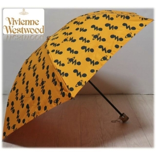 ヴィヴィアンウエストウッド(Vivienne Westwood)の新品タグ付き【ヴィヴィアンウエストウッド】折りたたみ傘 オーブ 雨傘(傘)