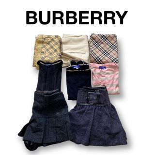 バーバリーブルーレーベル(BURBERRY BLUE LABEL)のBURBERRY BLUE LABEL バーバリー  38 36 まとめ売り(ミニスカート)