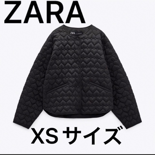 【本日限定価格】ZARA ハートキルティングジャケット