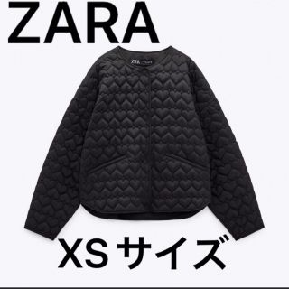 ザラ(ZARA)の【本日限定価格】ZARA ハートキルティングジャケット(ダウンジャケット)