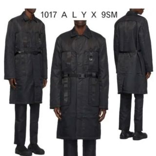 1017 ALYX 9SM 20AW アリクス 中綿ナイロンバックルコート(ステンカラーコート)