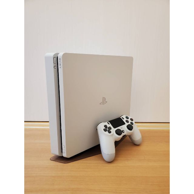 【縦置きスタンド付】PlayStation 4 ホワイト 500GB