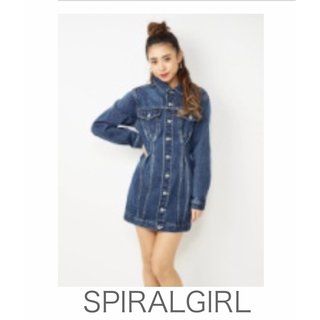 SPIRAL GIRL - SPIRAL GIRL デニムワンピースの通販 by mimi's shop ...