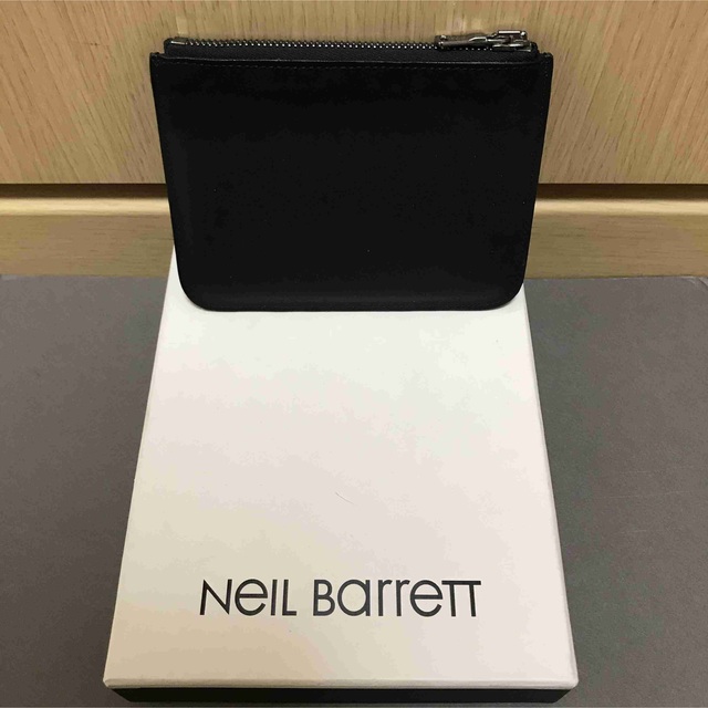 正規 Neil Barrett ニールバレット レザー クラッチバッグ