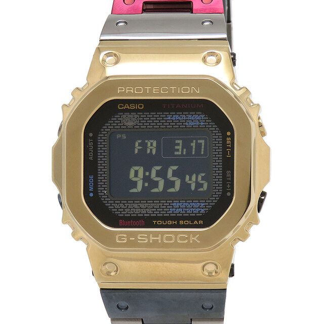 バーゲンで CASIO - カシオ G-SHOCK フルメタルスクエア マルチカラー