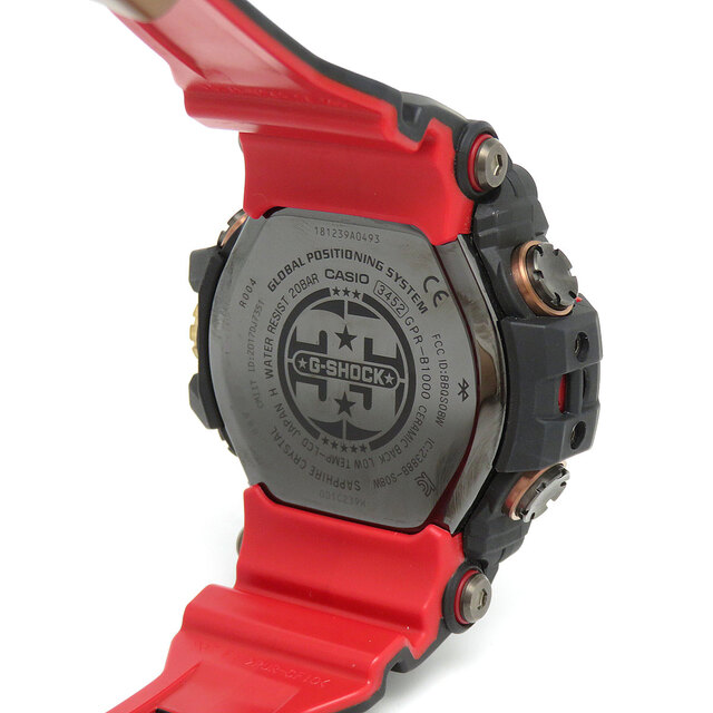 カシオ G-SHOCK レンジマン マグマオーシャン 35周年限定モデル GPR-B1000TF-1JR ソーラー 樹脂 ステンレススティール メンズ CASIO  【時計】