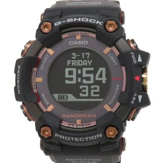 カシオ(CASIO)のカシオ G-SHOCK レンジマン マグマオーシャン 35周年限定モデル GPR-B1000TF-1JR ソーラー 樹脂 ステンレススティール メンズ CASIO 【中古】 【時計】(腕時計(アナログ))