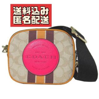 コーチ(COACH)のミニ デンプシー カメラバッグ ショルダーバッグ　ボディバッグ　バッグ　太ベルト(その他)