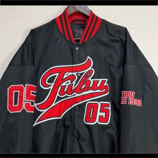 【激レア】XL 90s Fubuフブ デニムスタジャン ジャケット