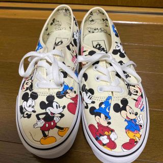 ディズニー(Disney)のVANS ミッキー90周年　24cm(スニーカー)