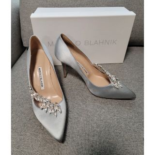 マノロブラニク(MANOLO BLAHNIK)の半額【新品未使用品】37サイズ　Nadira(ハイヒール/パンプス)