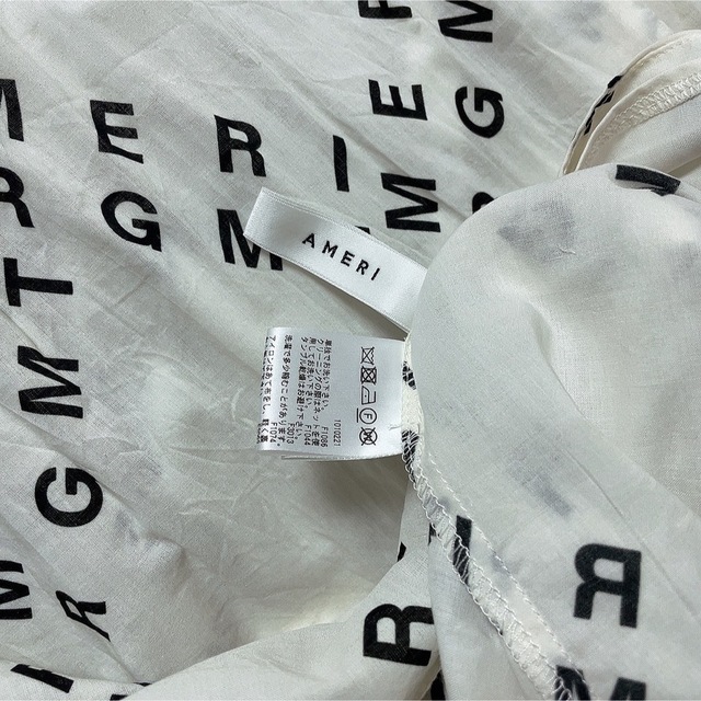 AMERI FRAGMENT LOGO DRESS