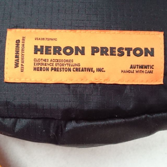 ●新品/正規品● Heron Preston СТИЛb　HP ファニーパック 7