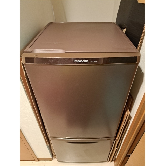 冷蔵庫 138L 新品未使用 冷蔵庫 Panasonic NR-B14HW-T BROWN