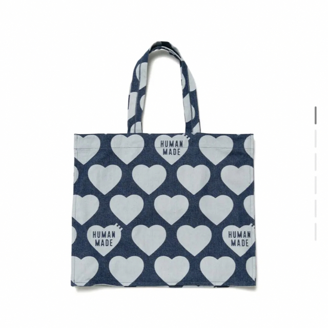 HUMAN MADE HEART DENIM TOTE