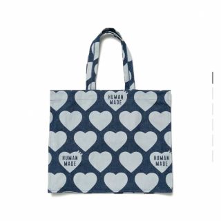 ヒューマンメイド(HUMAN MADE)のHUMAN MADE HEART DENIM TOTE(トートバッグ)