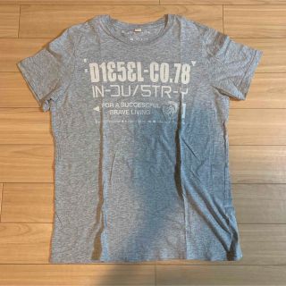 ディーゼル(DIESEL)のディーゼル diesel 半袖 Tシャツ グレー S カットソー (Tシャツ/カットソー(半袖/袖なし))