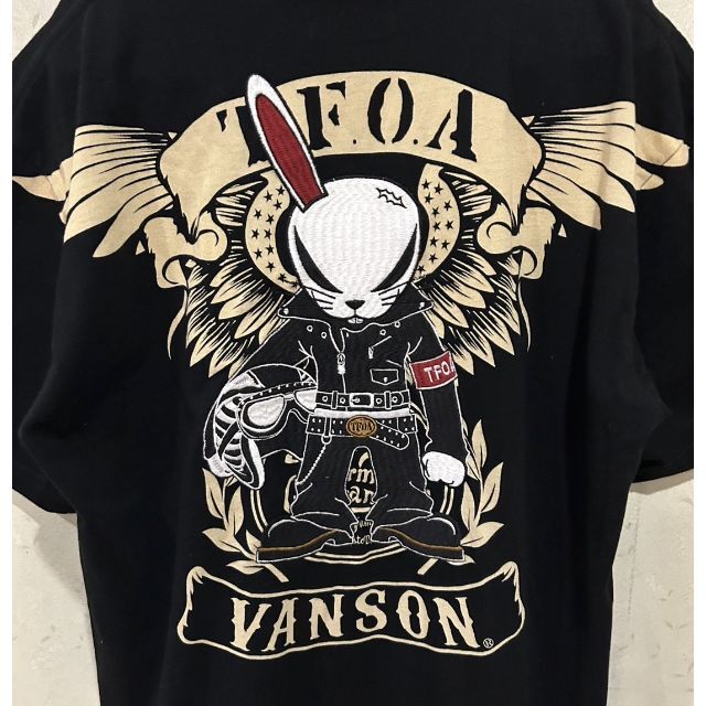 VANSON(バンソン)の＊2枚vanson×デスラビット 半袖 Tシャツ  メンズのトップス(Tシャツ/カットソー(半袖/袖なし))の商品写真