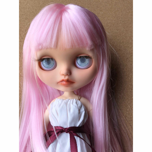 アイシードール 女の子 ピンク髪 カスタムアイシードール - 人形
