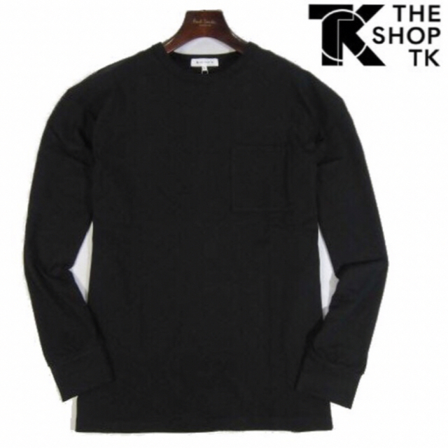 THE SHOP TK(ザショップティーケー)の【THE SHOP TK/タケオキクチ】長袖カットソー ロンT 黒 ブラックXL メンズのトップス(Tシャツ/カットソー(七分/長袖))の商品写真